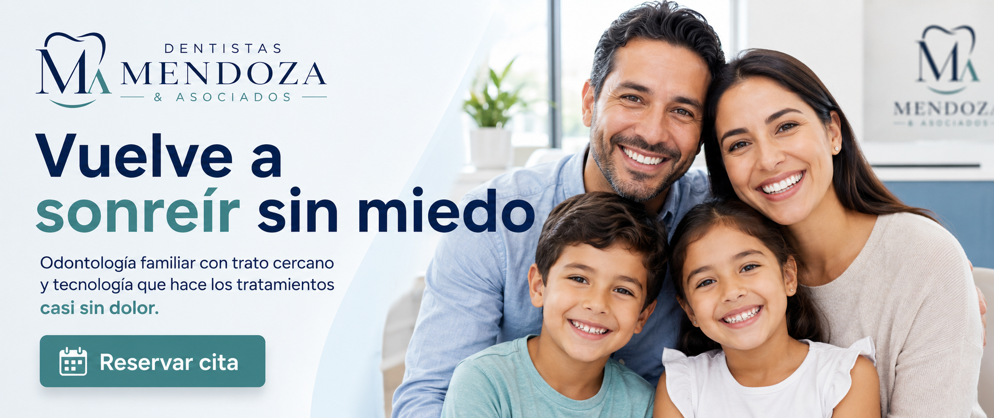 Vuelve a sonreír sin miedo — odontología familiar con trato cercano