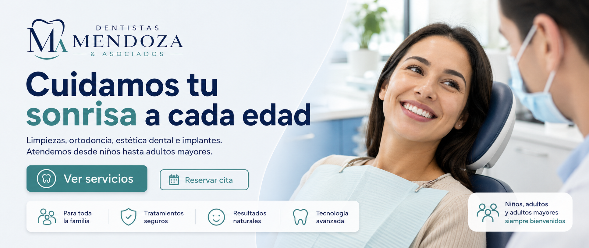 Cuidamos tu sonrisa a cada edad